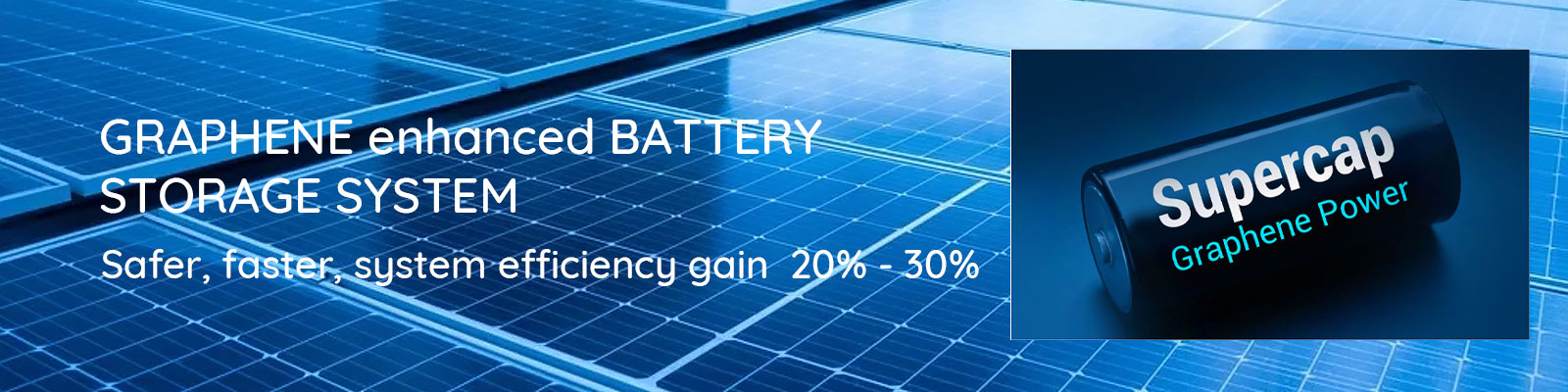 Graphene enhanced battery storage system