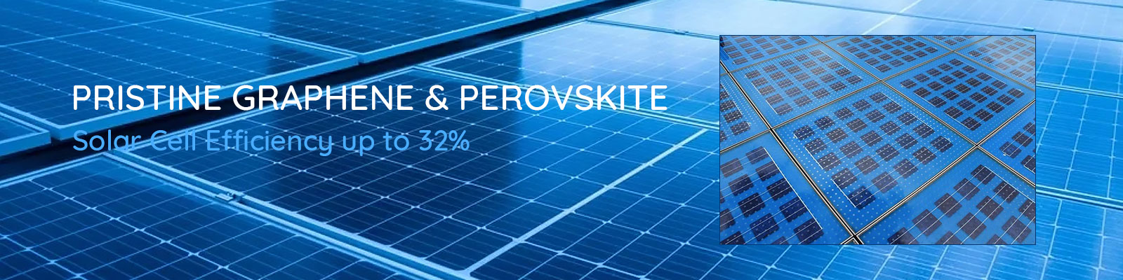 Pristine graphene and perovskite can increase solar cell effiency up to 32%